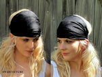 Black Yoga Headband Wrap