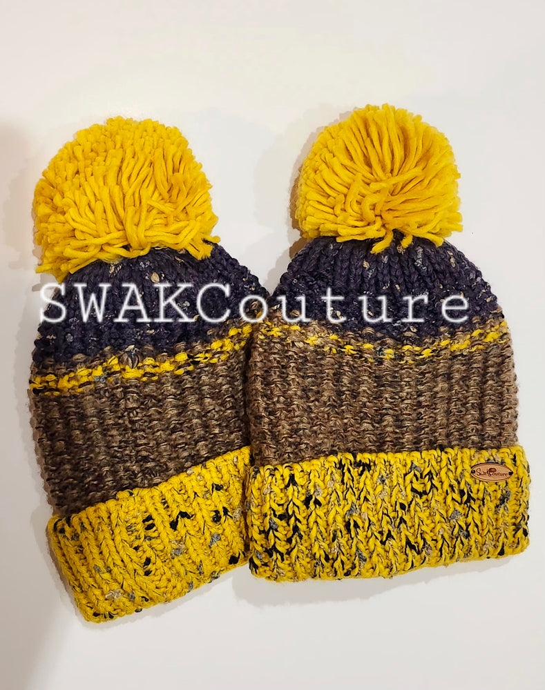 ALPINE POM Satin Lined Beanie