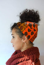 COWRIE Satin Lined Headband Wrap - Choose Color
