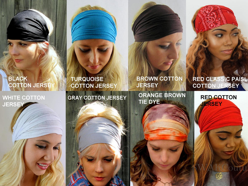 wide headbands cute yoga headbands head wraps for natural hair