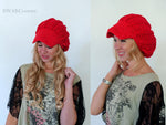 Cotton Textured Post Slouchy Cap