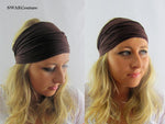 Yoga Head Wrap Cotton Jersey Wide Headband turband chemo head scarf