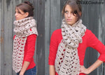 Verle Chunky Long Scarf - Handmade, Natural or Choose Your Color
